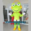 Mascot boneca traje novo estilo de alta qualidade de alta qualidade sapo bonito mascote traje halloween fantasia vestido animal mascote traje christmas aniversário outfits um