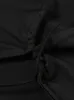 Shengpalae сексуальные асимметричные полые верхние топы женские летние тонкий тонкий длинный рукав объединенные тело футболки женщины 5e1483 220411