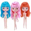 30 -сантиметровые куклы BJD для девочки Blyth Doll Color Hair Diy Makeup Nude Doll Draving Toys для девочек детские подарки 220707