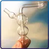 Süße Kürbisform Glas Shisha Water Pipe Tobbaco Bowl Glaswaren Shisha Bubbler Flasche Raucherrohre Geschenke
