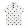 22ss sommar Designerskjortor Herr hawaii kortärmad bowlingskjorta i siden Casual Shirts vintage linjer av denna lyxiga kortärmade klänning