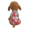 Puppy Dog Clothes Hawaiian Style Pet Clothes Summer Clothing For Small Medium Dogs Chihuahua Cat Rabbit Coat Jacket York Apparelhy84