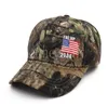 ترامب 2024 قبعة قبعة بيسبول قبعات القمامة قبعة القطن الشمس مع حزام قابل للتعديل DE295