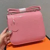 Grande capacité Femmes Sacs de créateurs de luxe 2022 Sacs à main Lézard Texture Cuir Femmes Sac à main de haute qualité Épaule CrossBody Sac Portefeuille Casual