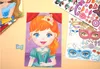 Kids DIY Stickers Puzzle Games Make a Face Princess Animal Dinosaur Assemble Jigsaw Baby Recognition Training Education Toys 220716
