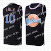 Nieuwe 1 Bugs 10 Lola Movie Space Jam 2 Tune Squad Lebron 6 James Basketball Jersey Youth Mens Blue 2021 23 22 Bill Murray