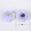 3cm Multicolor Daisy Flower Heads Mini Silk Artificial Flowers for Wedding Home Decoration Christmas Wreath Scrapbooking GC1461