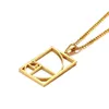 Pendant Necklaces Stainless Steel Gold Necklace Women's Chain Large Accessories Hanging On The Neck 2022 WholesalePendant