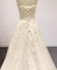 Romantique cristal chérie mariée a-ligne robe de mariée 2022 Appliques dentelle perlée bohème robe de mariée