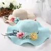 Fashion Parent Child Straw Sun Hat Summer Baby Girl Flower Lovely Children Hats for Girls and Women Outdoor Beach Caps 220630