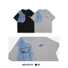 Men's Clothing Tops Tee Patchwork Cotton O-neck Oversized T-shirt Summer Harajuku Streetwear Casual Hip Hop T Shirt for Men