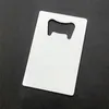 Wallet Size Stainless Steel Opener 4 Colors Credit Card Beer Bottle Opener Business Cards Bottle Openers