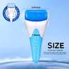 Ужесточение кожи Ice Face Massager Derma Roller Home Использование инструментов красоты Claits Care Cold Dermaroller красота микроигл Устройство лица.