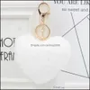 Key Rings Cute Keychain Llaveros Mujer Fake Rabbit Fur Heart Pompom Women Girl Bag Cars Simple Fluffy Keyring Jewelry Gi Dhseller2010 Dh2Vi