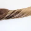 120gram Virgin Remy Balayage Hair Clip In Extensions Ombre Medium Brown To Ash Blonde Highlights Real Human Hair Extensions281y