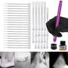 3D Hand Poke and Stick Tattoo Kit DIY Ink Needles Set for Body Art Beginners Practice 220728