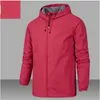 Men's Mountaineering Coat Man's Fashion Winter Outdoor Jacket Light Jackets Zipper Waterproof Jacket Hooded Coats H12