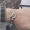 Gepersonaliseerde paar handboeien armbanden Koreaanse versie van studenten Hovien H touw veelzijdige sieraden