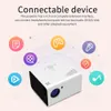 T10 1080P Full HD Portable Andriod TV -projektor med högtalare Hifi Stereo Smart Cinema Video Projectors Home Theater