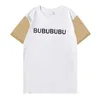 Heren T-shirt Gedrukt T Shirts 2022SS Crew Neck Simple T-stukken Casual Summer Tops Men Dames Shirts Solid Color