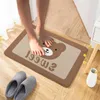 Cartoon 3D Cobblestone Welcome Doormats Tapetes de tapetes para banheiro em casa Staer de piso da cozinha de cozinha NONSLIP MAT 220811