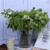 Ghirlande di fiori decorativi Piante verdi artificiali Composizione floreale Mazzo falso di decorazioni per la casa viventi Puntelli da tiroDecorativi