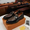 A2 2022 24 스타일 패션 레드 바닥 신발 Greggo Orlato Flat Genuine Leather Oxford Mens 워킹 아파트 웨딩 파티 로퍼 남성 신발 크기 6.5-11