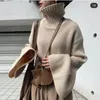 Kuzuwata Japon Fransız Romantik Tasarım Jumper'ları Bıkıksız Kenar Kılıf Kazak Moda Sonbahar Kadın Kazak 220817