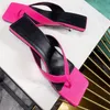 Damer High Heel Sandals tofflor Fashion Designer Summer Dresses Flipflop Elegant