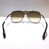 Sonnenbrille für Unisex Style Mc Jahrzehnt zwei Antiultraviolette Retro Plate Oval Frame Special Design Marke GlassungglasssungLasses8597100