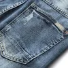 Mens Jeans Red For Men Mens Fashion Casual Straight Hole Buckle Zipper Denim Shorts Pants TrousersMens