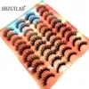 False Eyelashes Pairs 25 Mm 3d Mink Lashes Bulk Faux With Custom Box Wispy Natural Pack Short Wholes EyelashesFalse7140617