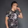 T-shirts voor heren Creative Leopard hoofddier 3D-printen Oversized korte mouwen T-shirt Zomer 2022 Holle ademende kwaliteit Men S-6xlmen's