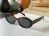 타원형 선글라스 두꺼운 흰색 프레임 회색 렌즈 여성 여름 안경 음영 UV400 안경