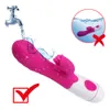 IKOKY Capezzolo Vagina Ano Massaggio Coniglio Vibratore Lingua Leccata G-Spot Stimolatore Clitorideo 30 Frequenza Giocattoli sexy per Donna