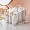 Clear Space Plastic Storage Bins With Lids Kitchen Organization Or Fridge Pantry Organizers And Bin Cabinet Organizers HH22-199