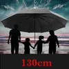 130 سم فينيل رجال كبير المظلة ذكر أمطار شمس قابلة للطي للرياح للإناث باراسول باراجواس 220426