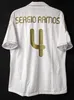 レトロサッカージャージ長袖サッカーシャツ GUTI Ramos SEEDORF CARLOS 12 13 14 15 16 17 RONALDO ZIDANE Beckham RAUL 00 01 02 03 04 05 06 07 決勝 KAKA 99 レアルマドリード