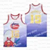 New College Basketball Wears Movie TV basketball Jersey PULP FICTION BA CHEECH AND C