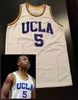 Sjzl98 # 5 Baron Davis UCLA Bruins College University Camisa de basquete retrô retrô Personalize qualquer número de tamanho e nome do jogador