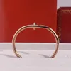 Love womens bracciale in acciaio inossidabile coppia Bangle gioielli di moda regalo di San Valentino per uomini e donne