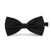 Bow Ties Colors Fashion For Men Bowtie Tuxedo Classic Solid Color Wedding Party Red Black White Farterfly Tie Neckwearbow Emel22