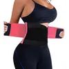 Women's Shapers Burvogue Waist Sweat Belt Sports Body Shaper Slimming Sheath Postpartum Recovery Trainer Girdle Tummy Control TrimmerWomen's