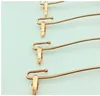 Niepoślizgowy stojak na bieliznę metalowy wieszak Rose Gold Clothing Store Bra Clips Fashion Barardian Creative New Style C051601