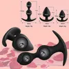 Nxy Sex Anal Toys Erotic Intimate Goods Silicone Butt Plug Anal Sex pour Femme Perles Boules Dilatateur Gros Cul Gode Produits 1220