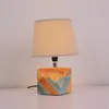 Masa lambaları Modern minimalist seramik lamba oturma odası yatak odası göz koruma başucu ev dekoru eu fiş