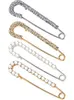 Najnowsze Luksusowe Rhinestone Niestandardowe Broszki Szpilki Wysokiej Jakości Projektant Biżuteria Pearl Kobiety Broszka Bezpieczeństwo PIN