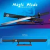 2022 luminousバージョン720マジックナイフサウザンドブレード726 Yan Moナイフ725組み立てられたビルディングブロックKatana Model Ninja Sword Y2209233984