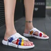 Cyytl Colorful Men Summer Fashion Slippers Outdoor Beach Shoes Soft Home Home Nonslip Claquette Hausschuhe 210301