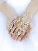 Headpieces Luxury Rhinestone Bridal Hair Comb 3PCS Wedding Jewelry Set Bride Clips For Party Headdress Women Ornaments